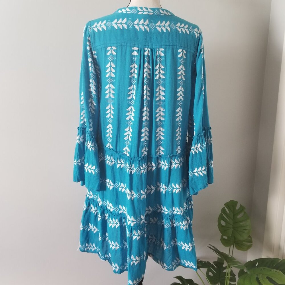 Elan Grecian cover-up dress S - Picture 2 of 9